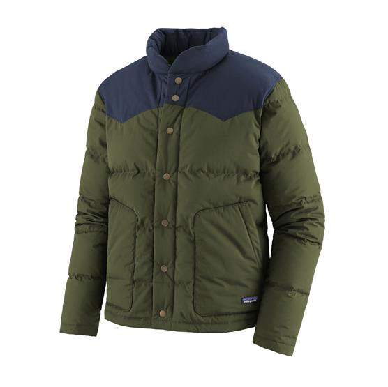 Patagonia Mens Bivy Down Jacket Kelp Forest