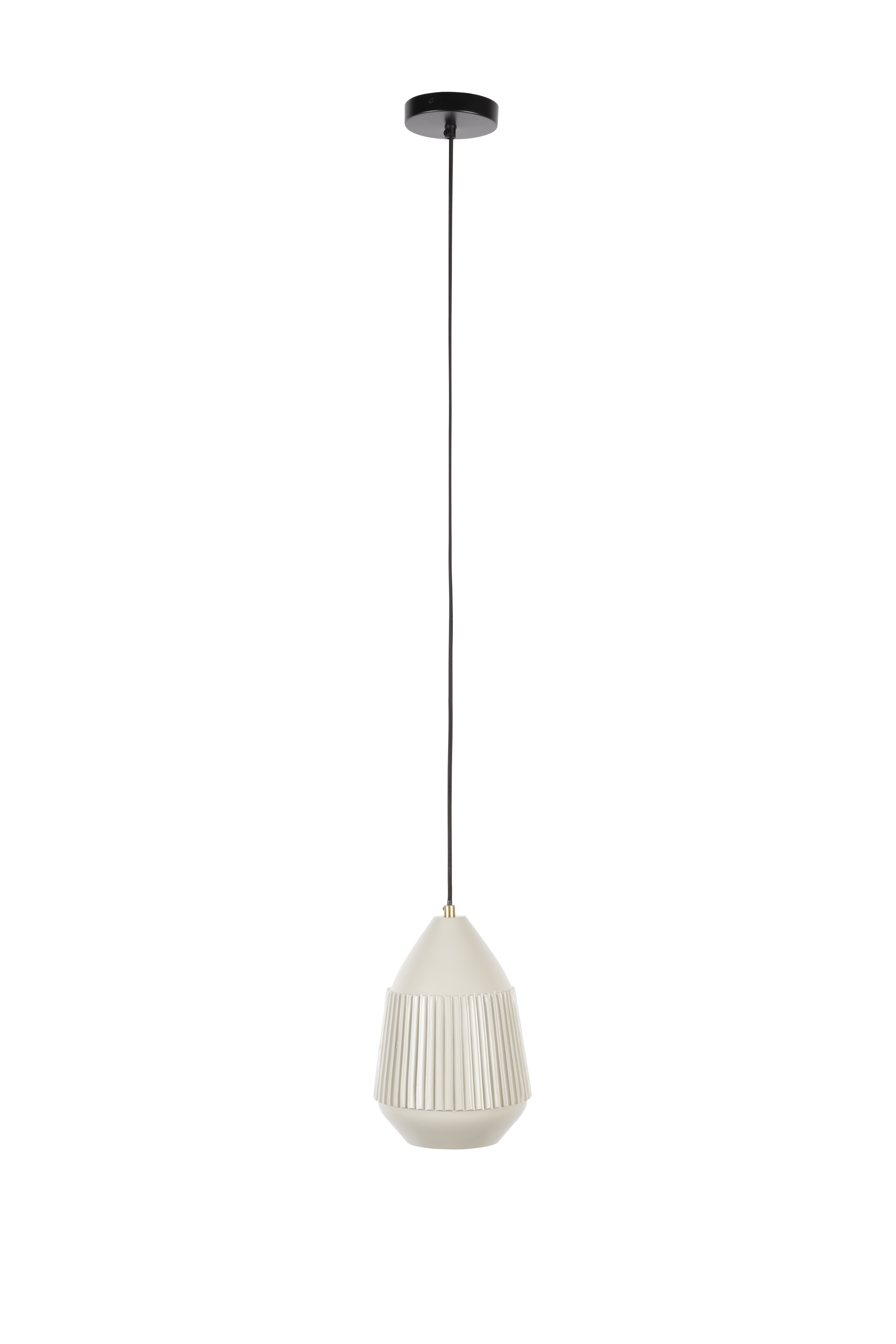 White Label Living Aysa Tall Loftlampe Sand Aluminium